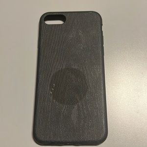 Rubber case , jet black case